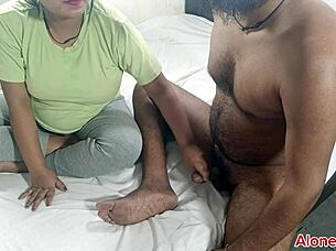 Pregnant milf moans as fingers plunge her wet pussy!