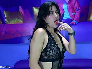 Luna Shines as New Latina Milf with Big Natural Tits