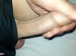 Novinho Do Pirocão's Cute Solo Workout with Banana Close-Up