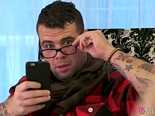 girlfriend's horny cougar mom milf licks pussy then takes monster cock creampie