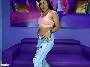 Luna Shines as New Latina Milf with Big Natural Tits