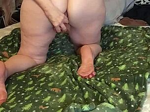 i pound my ass deep with big dildo till explosive orgasm