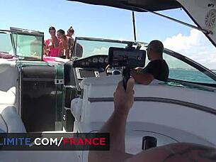 hey, wanna join this curvy cougar for doggystyle and blowjob fun on the yacht?