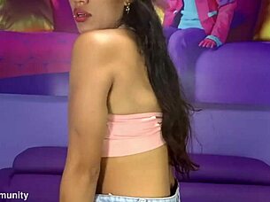 Luna Shines as New Latina Milf with Big Natural Tits