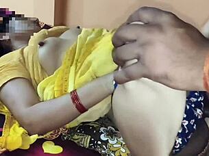 Stepbrother Pounds Stepsister Hard In Bedroom Hindi Fuck Fest