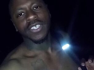 Showing Natural Tits Privately on Warm Night