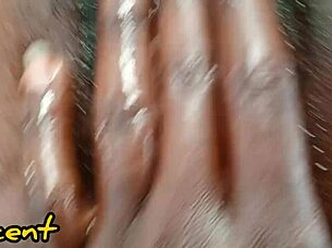 neighbor's horny wife pays fifty bucks for intense pussy fingering squirting session