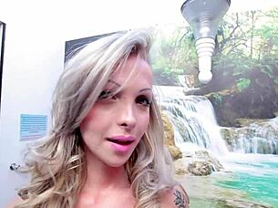 Shemale Babe's Ass Tunnelled by Monster Cock in Massage