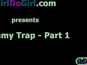 chloe's gf seduces milf into cheating lesbian play