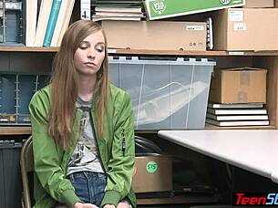 whoa, mall cop rips clothes for dirty teen strip search 😈🔥