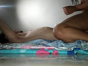 Petite colombian slut craves cock right after work in new york