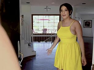 19yo teen sucks n rides huge cock 😍 wild petite action! 🔥