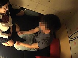 hey, this busty japanese schoolgirl gives secret massages right?