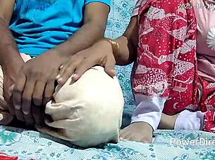 Indian bhabhi dewar heat up with big tits cock action