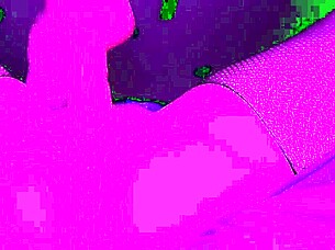 Stockinged Milf Soaks Pussy with Pink Dildo Orgasms