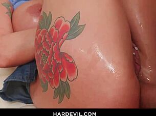 Lolly Dames' Tight Ass Destroyed by Dorian's Hung Cock