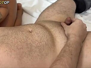 corny wife's friend calls huge cock to humiliate and destroy them both