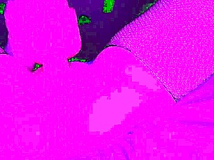 Stockinged Milf Soaks Pussy with Pink Dildo Orgasms