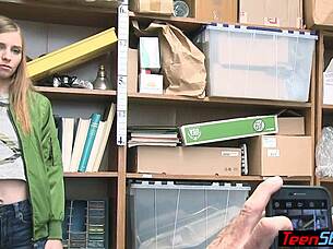 whoa, mall cop rips clothes for dirty teen strip search 😈🔥