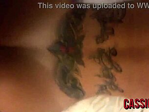 Two guys wake me for rough fucking and creampie overload