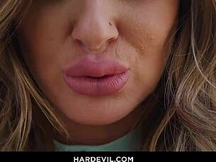 Lolly Dames' Tight Ass Destroyed by Dorian's Hung Cock