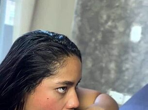 Loving watching her suck huge cock amateur couple nysdel