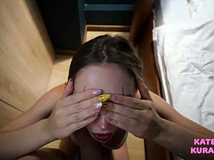 pennywise cosplay slut deepthroats young cock hungrily