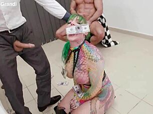 Alexxa Vice Takes 6on1 BWC DAP Fisting Gapes Squirt Swallow