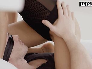 nancy a craves boyfriend's big cock for sensual pussy licking oral