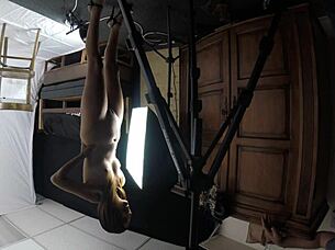 mandy mynxx chokes on cock deepthroat style