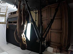 mandy mynxx chokes on cock deepthroat style