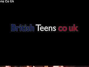 British Teen Slut Devours Ice Cream Cum Topping