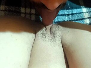 Licking chun-li's tight pussy
