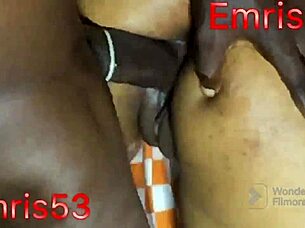 Fat Ebony Ass Riding BBC Makes Him Cum Insanely Hard