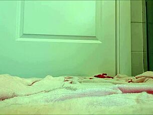 Pushing Suppository Deep Despite Resistance In Kinky Gyno Exam