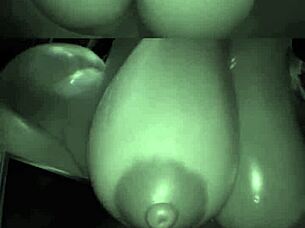 BIG milky tits teen demon nemia twerks and farts