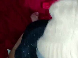 wife kally sneaks blowjob on camera during comedy shoot