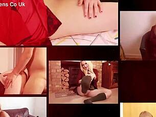 British Teen Slut Devours Ice Cream Cum Topping