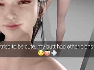 BIG milky tits teen demon nemia twerks and farts