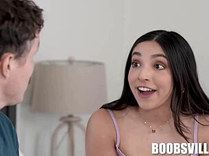 Madison Wilde craves Robby Echo's hardcore blowjob pounding now!