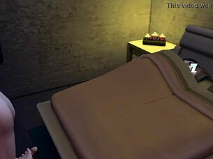Roommate Gets Hardcore Anal Creampie in Sims 4 Parody