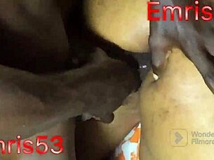Fat Ebony Ass Riding BBC Makes Him Cum Insanely Hard
