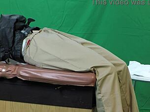 Scarlett Johnson's intriguing medical vag exam turns into deepthroat gagging frenzy