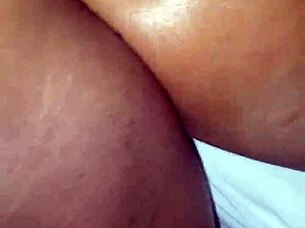 Big cock slams juicy ebony ass doggystyle relentlessly