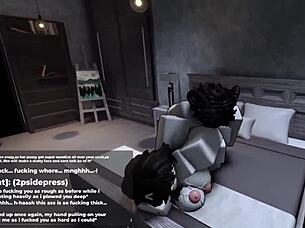 Roblox Punishes Cute Ass for Keeping Me Waiting Long