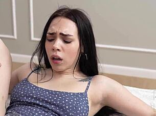 her massage feels good but tight wet pussy milks cock better full 4k video!