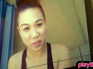 Amateur Couple Tries Threesome With Hot Asian Hottie!