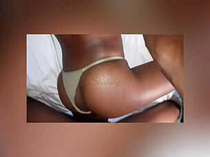 mozambican babe's wet pussy creams twice in hot pounding session starbaby