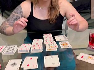 Truth or dare dare: swallow milf's huge cum load?