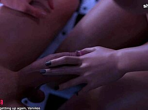 Petite virgin tries first anal blowjob tight ass creampied Santa County